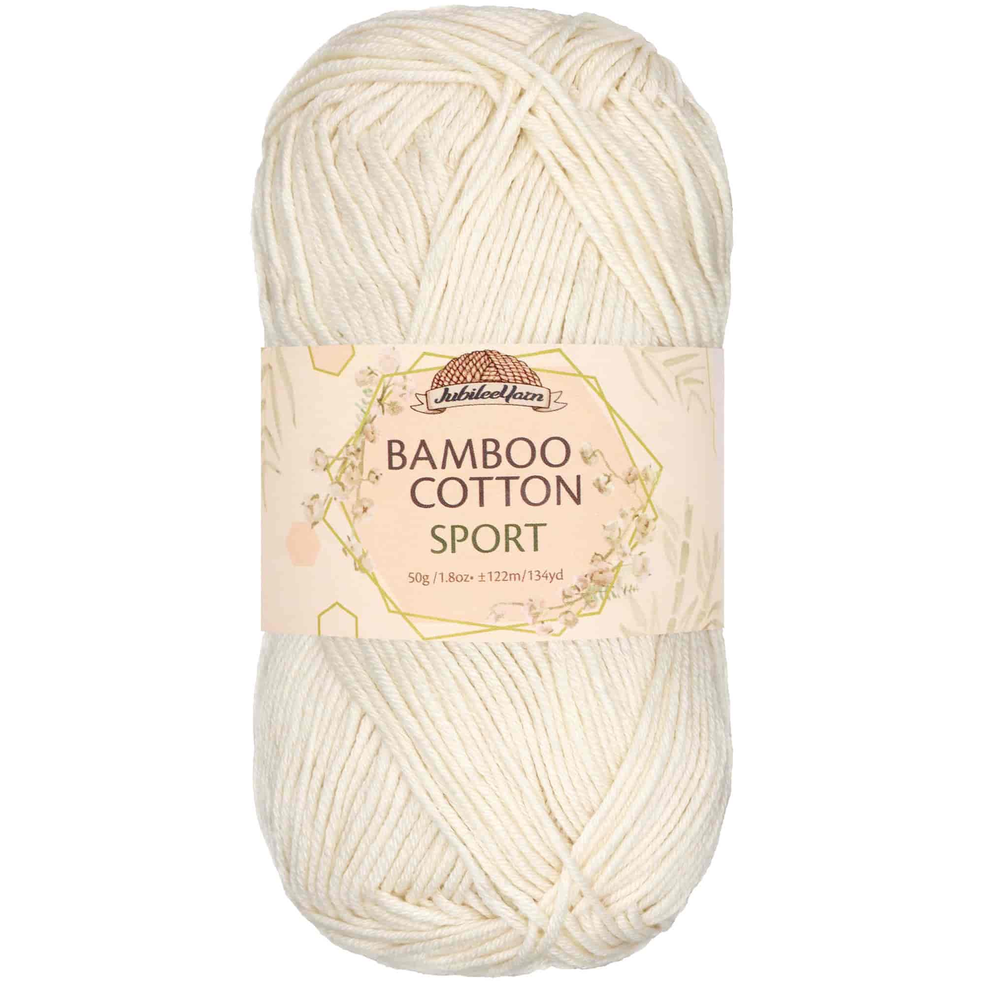 Bamboo Cotton Sport Yarn: Bulk Packs