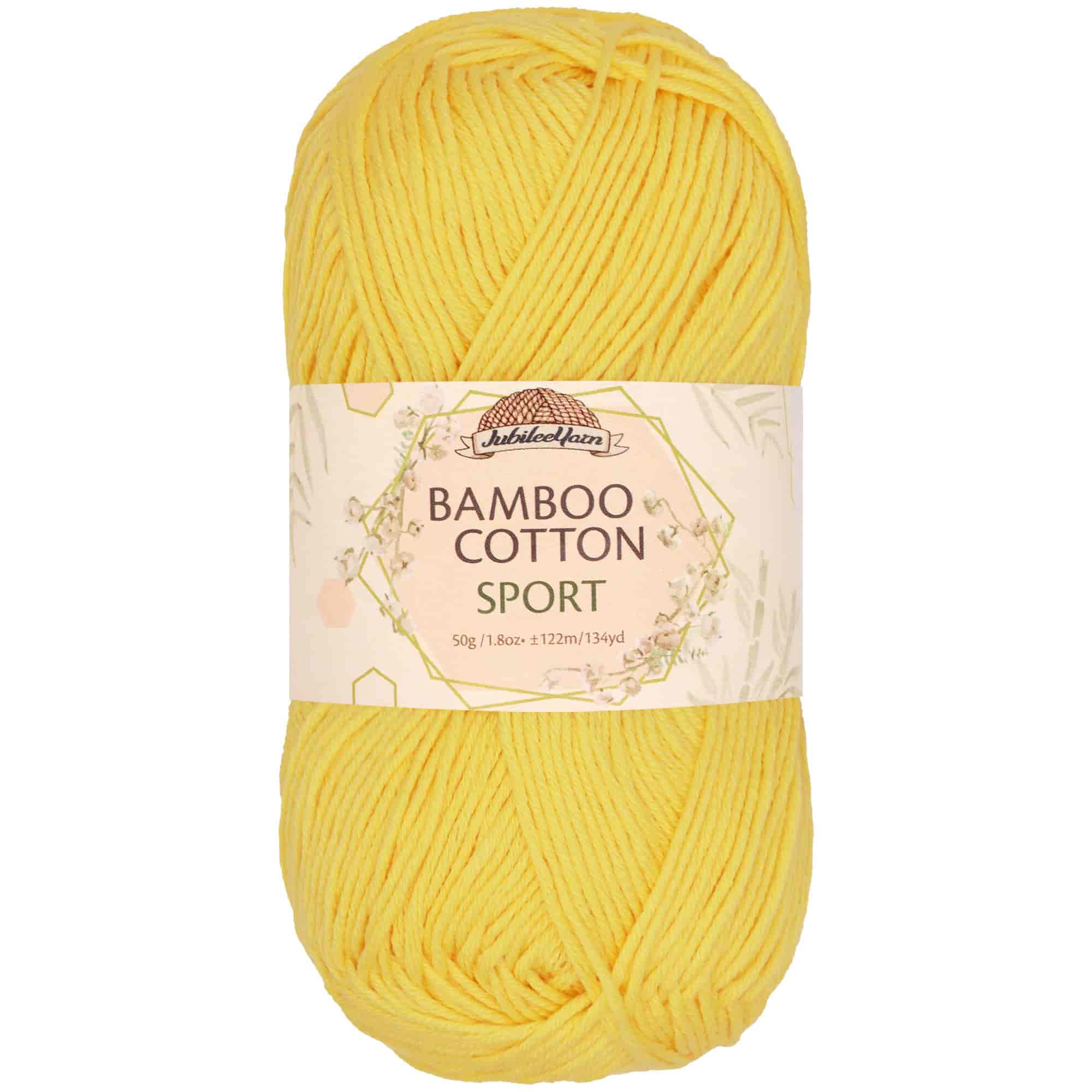 Bamboo Cotton Sport Yarn: Bulk Packs