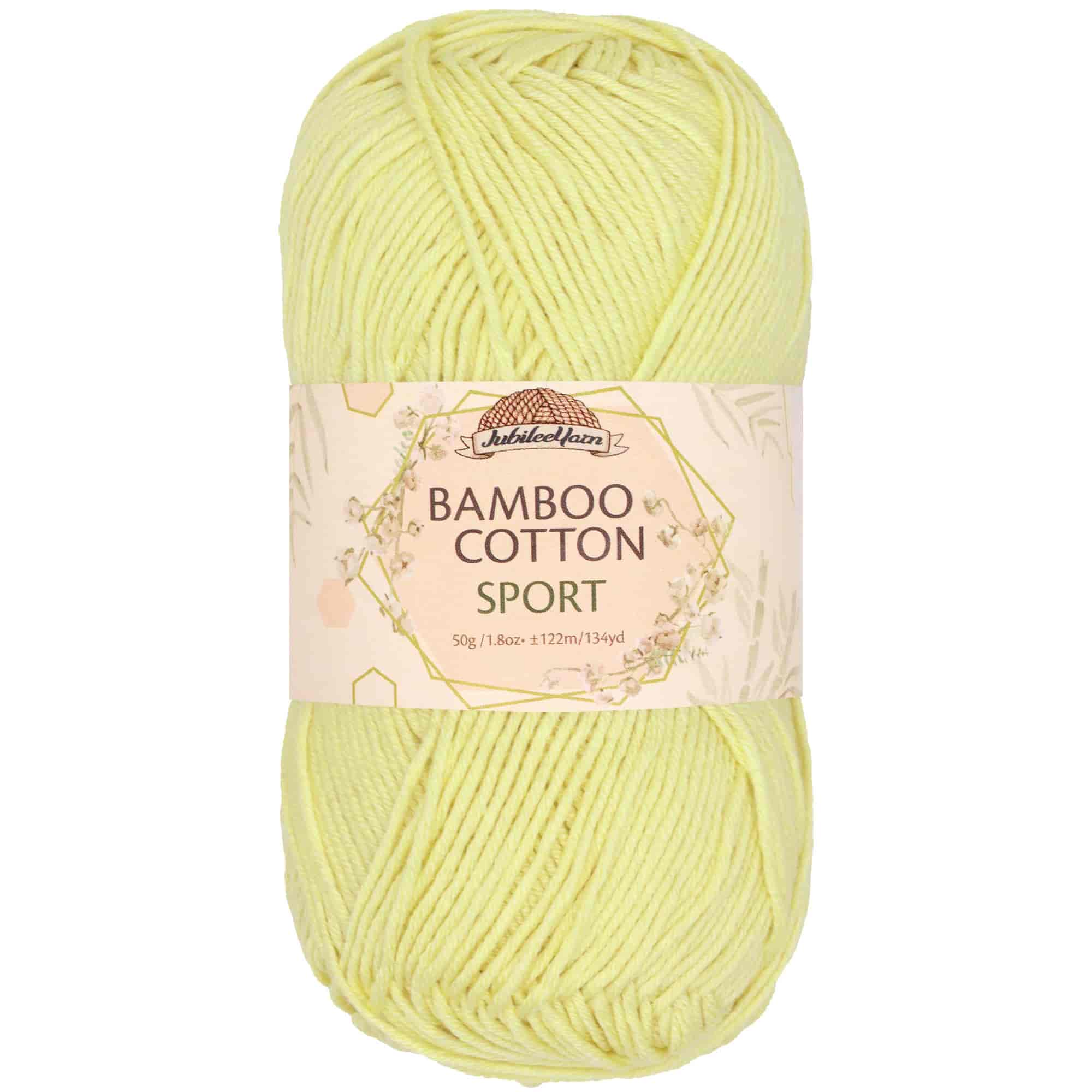 Bamboo Cotton Sport Yarn: Bulk Packs