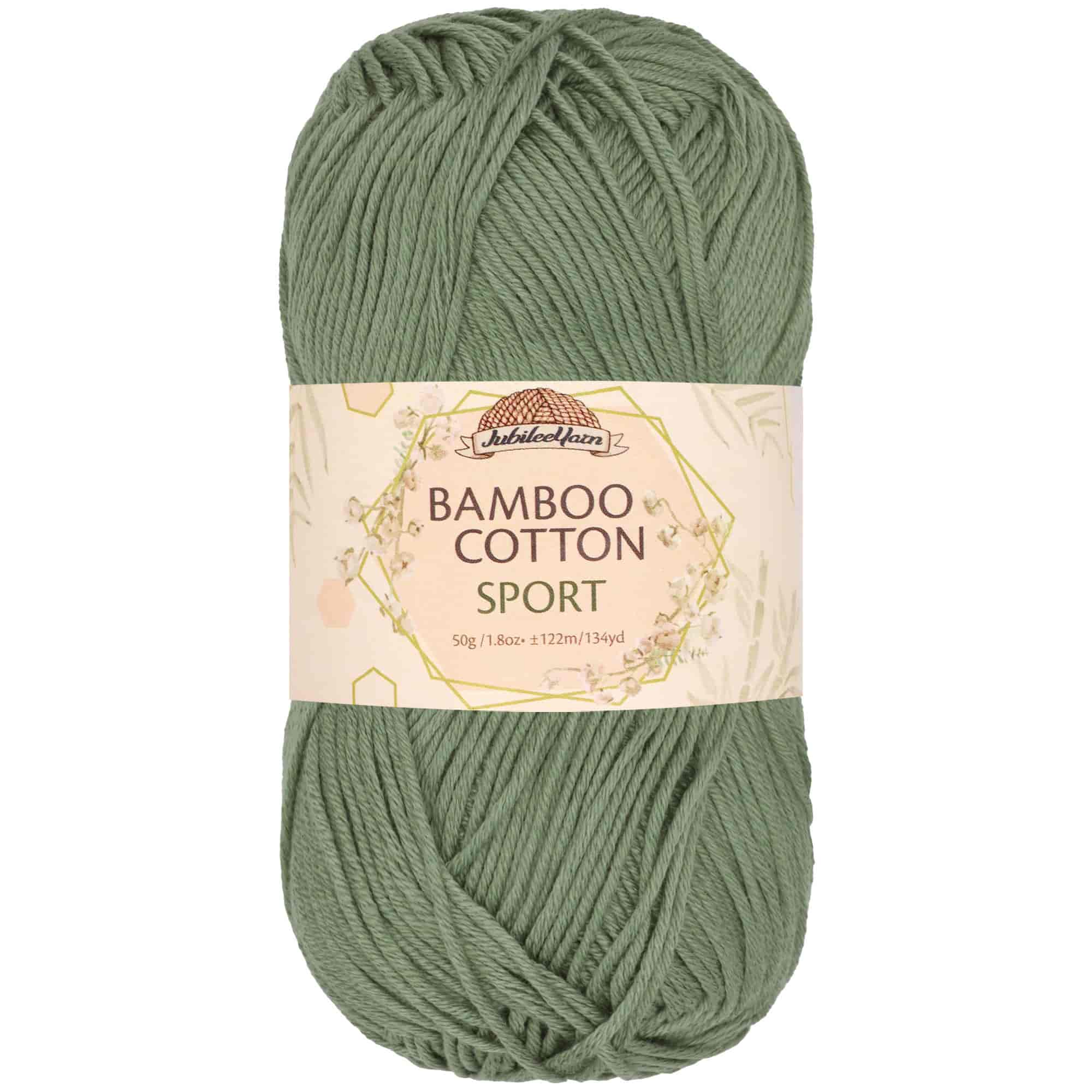 Bamboo Cotton Sport Yarn: Bulk Packs