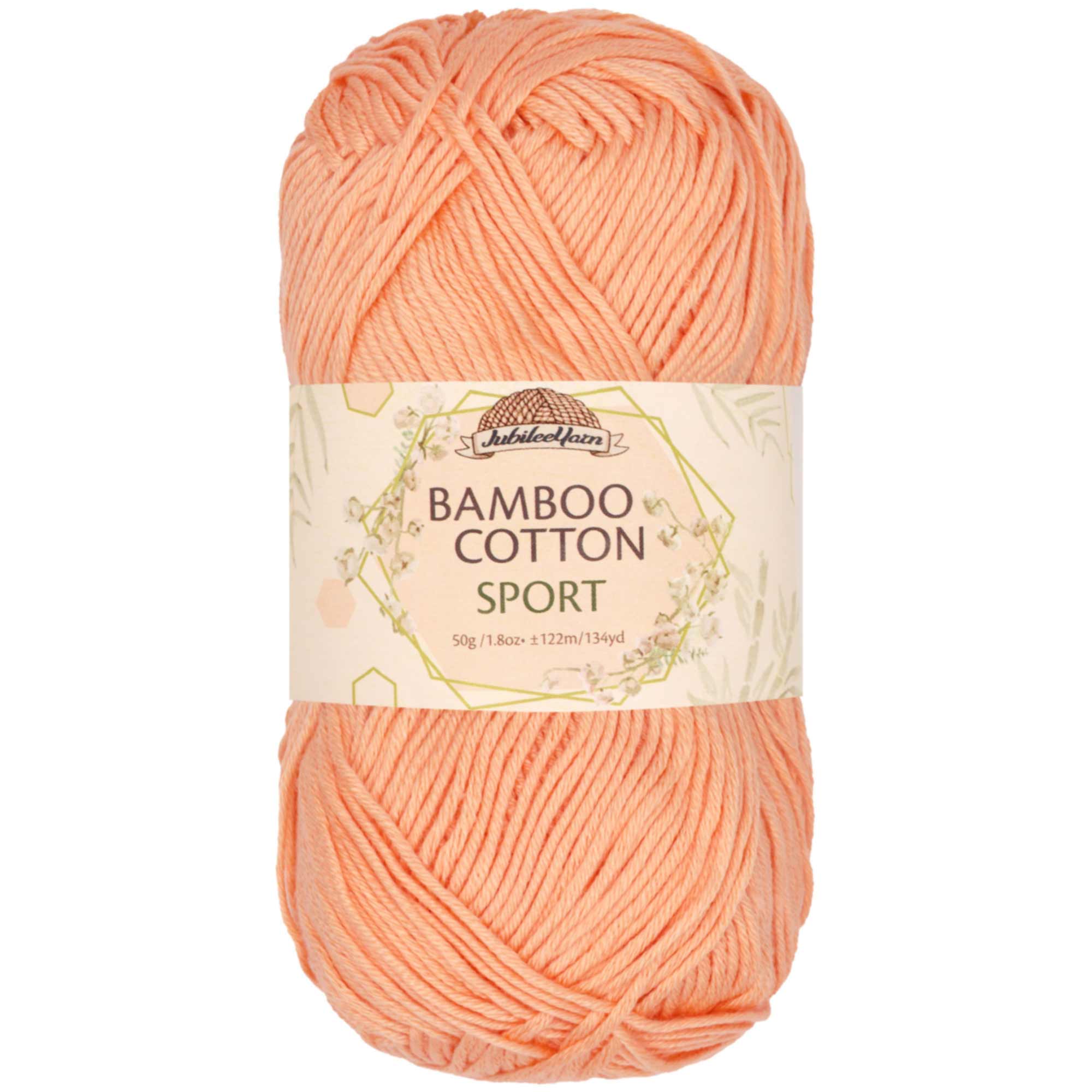 Bamboo Cotton Sport Yarn: Bulk Packs