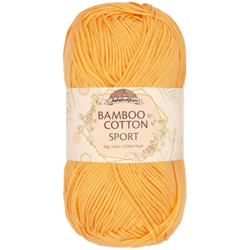 Bamboo Cotton Sport Yarn: 4 Skein Packs