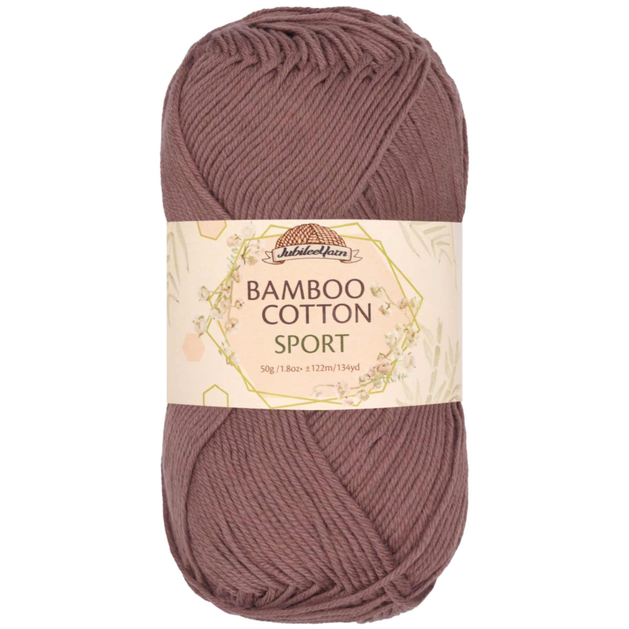 Bamboo Cotton Sport Yarn: Bulk Packs