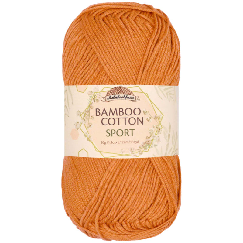 Bamboo Cotton Sport Yarn: 4 Skein Packs