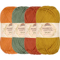 Bamboo Cotton Sport Yarn: 4 Skein Packs