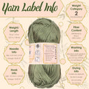 Bamboo Cotton Sport Yarn: 4 Skein Packs