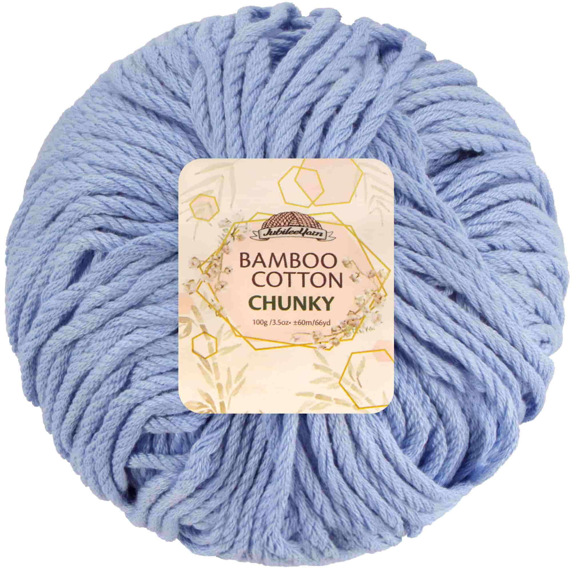 Bamboo Cotton Chunky Yarn: 2 Ball Packs