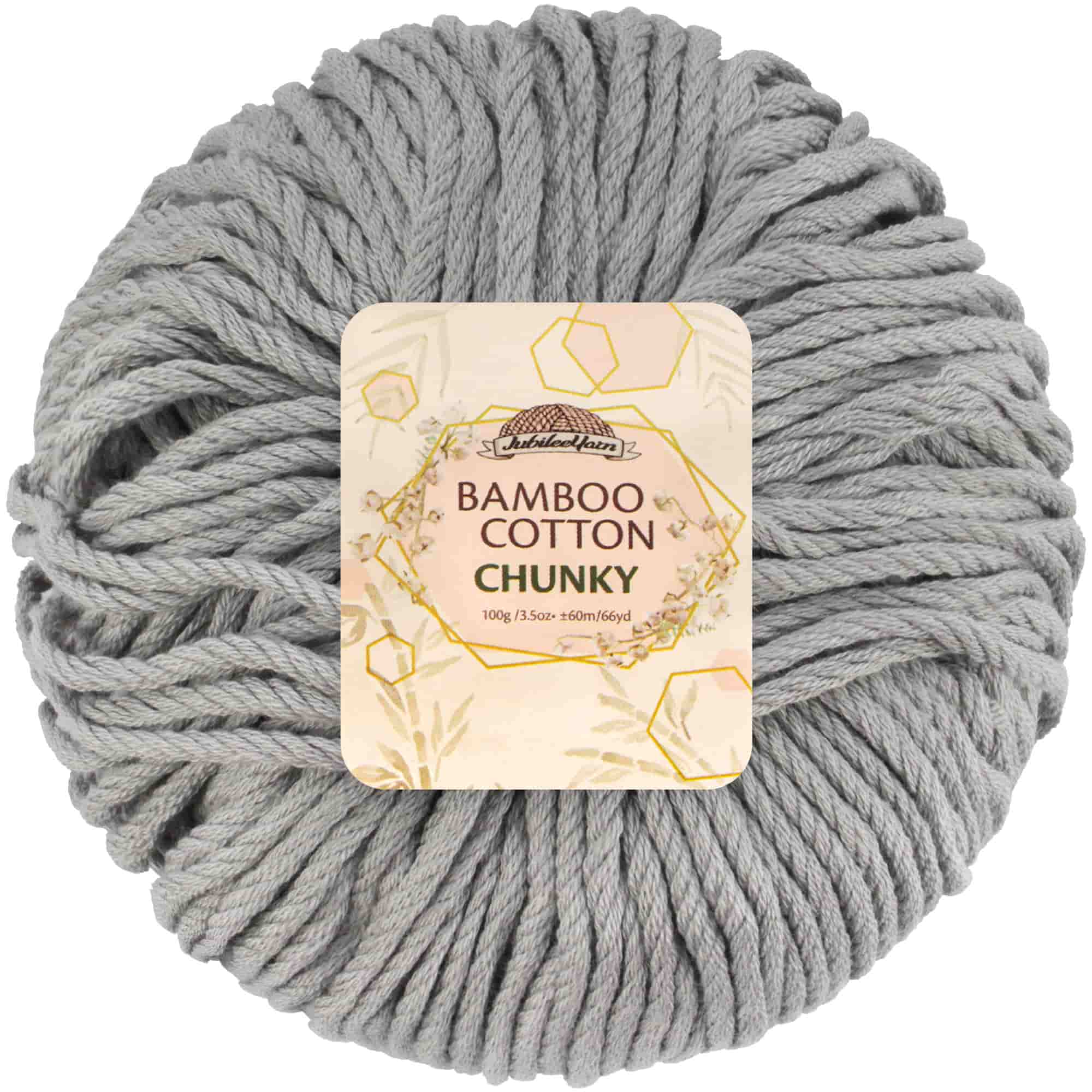 Bamboo Cotton Chunky Yarn: 2 Ball Packs