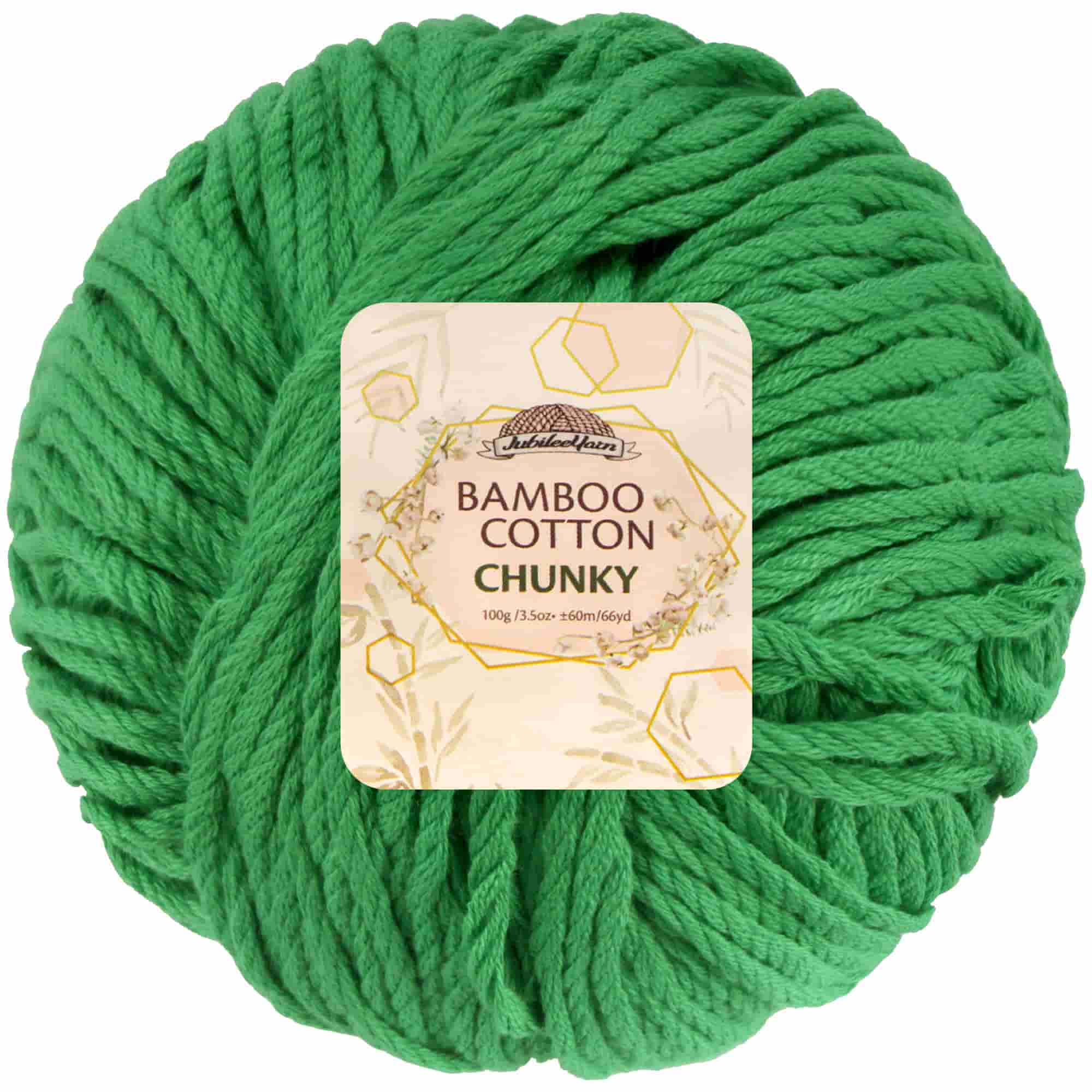 Bamboo Cotton Chunky Yarn: 2 Ball Packs
