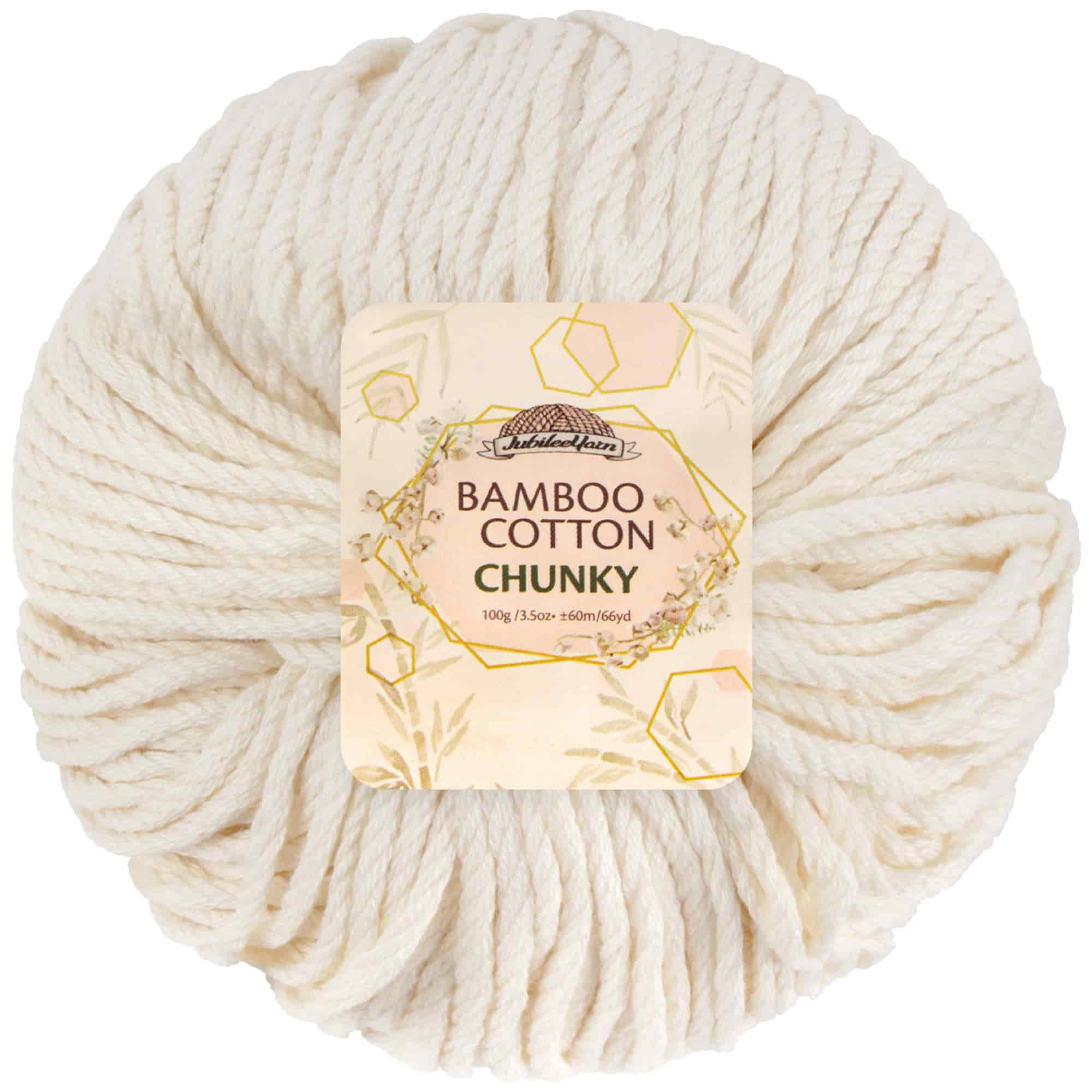Bamboo Cotton Chunky Yarn: 2 Ball Packs