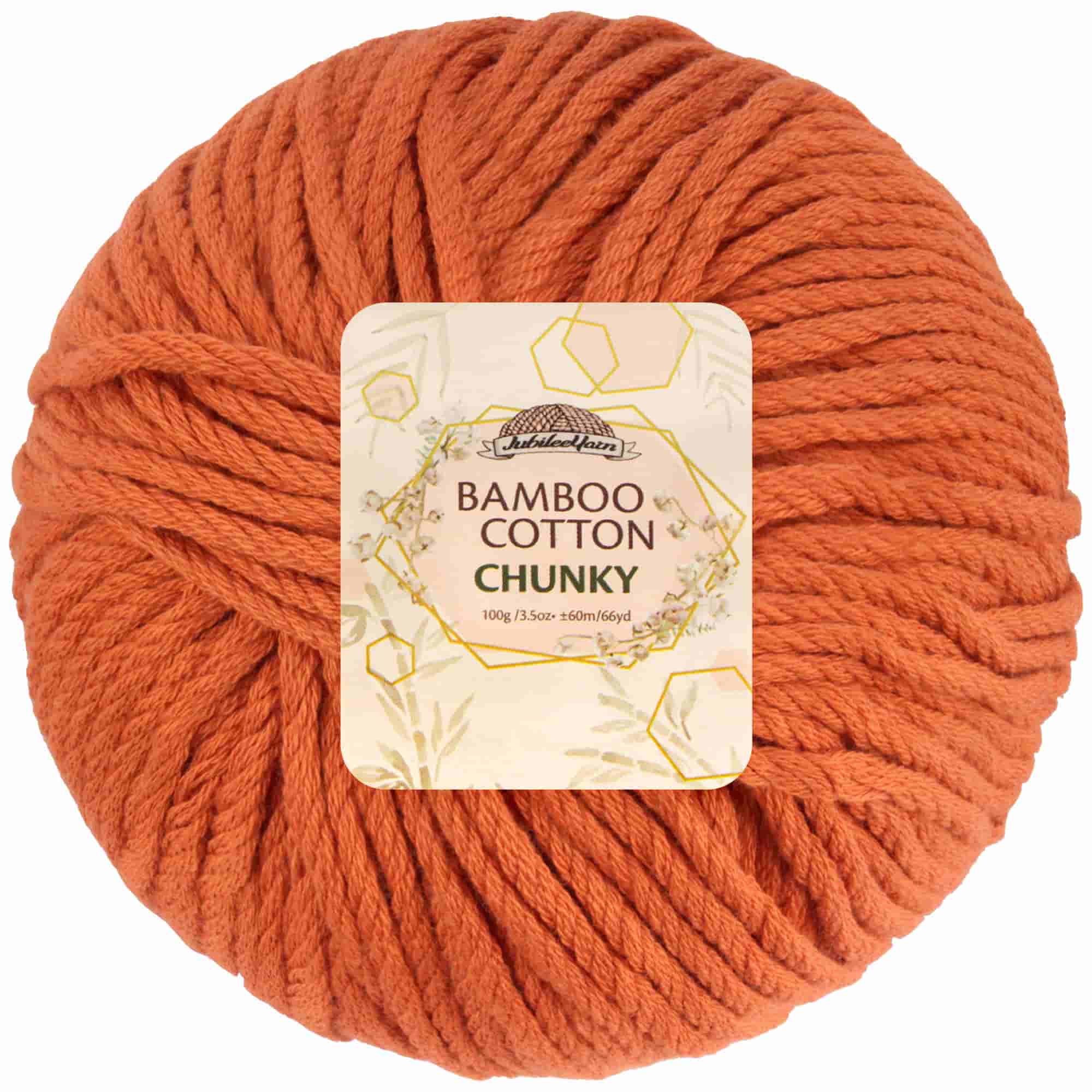 Bamboo Cotton Chunky Yarn: 2 Ball Packs