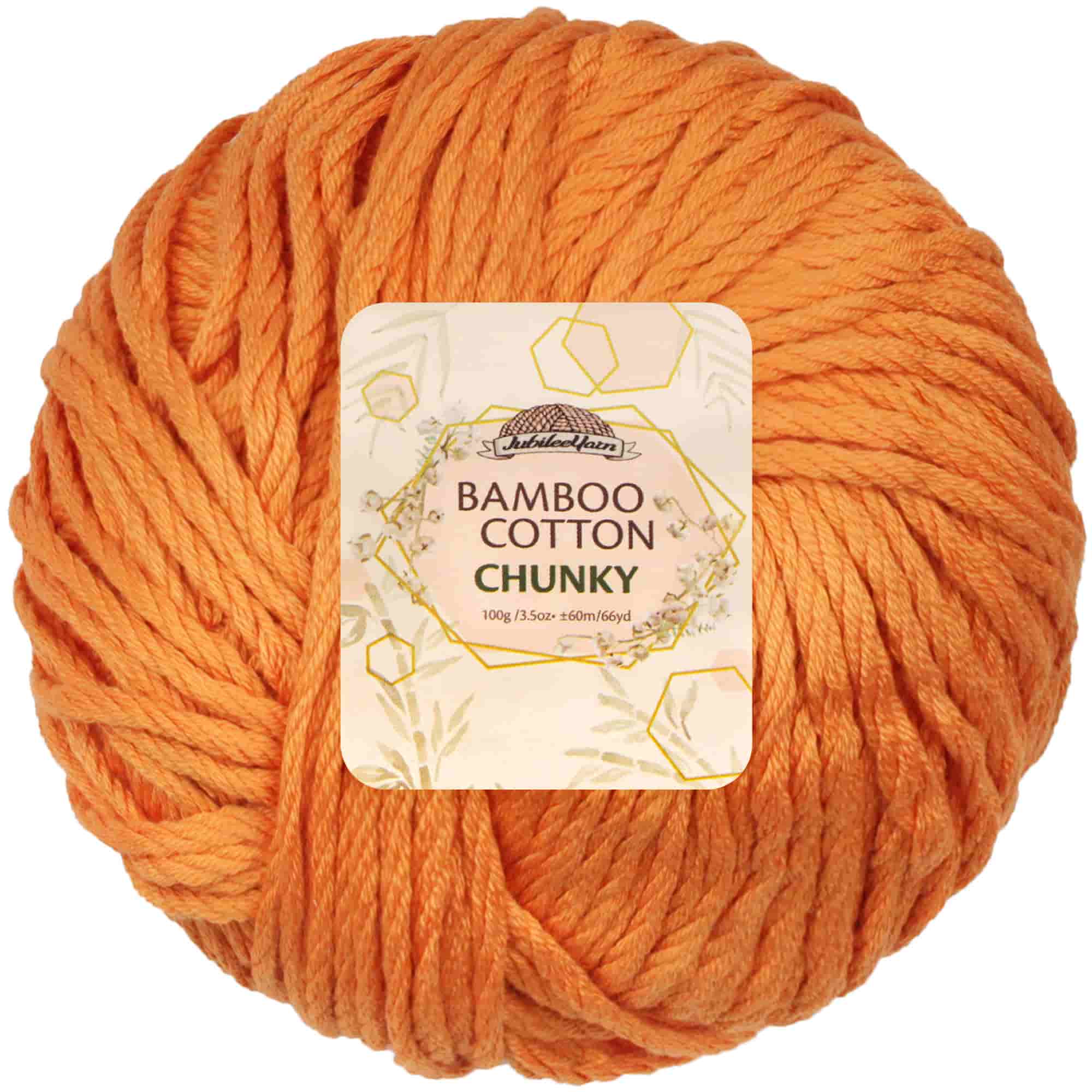 Bamboo Cotton Chunky Yarn: 2 Ball Packs