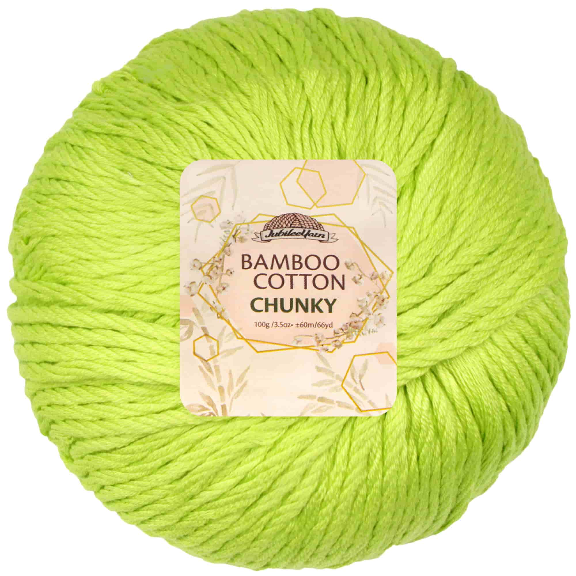 Bamboo Cotton Chunky Yarn: 2 Ball Packs