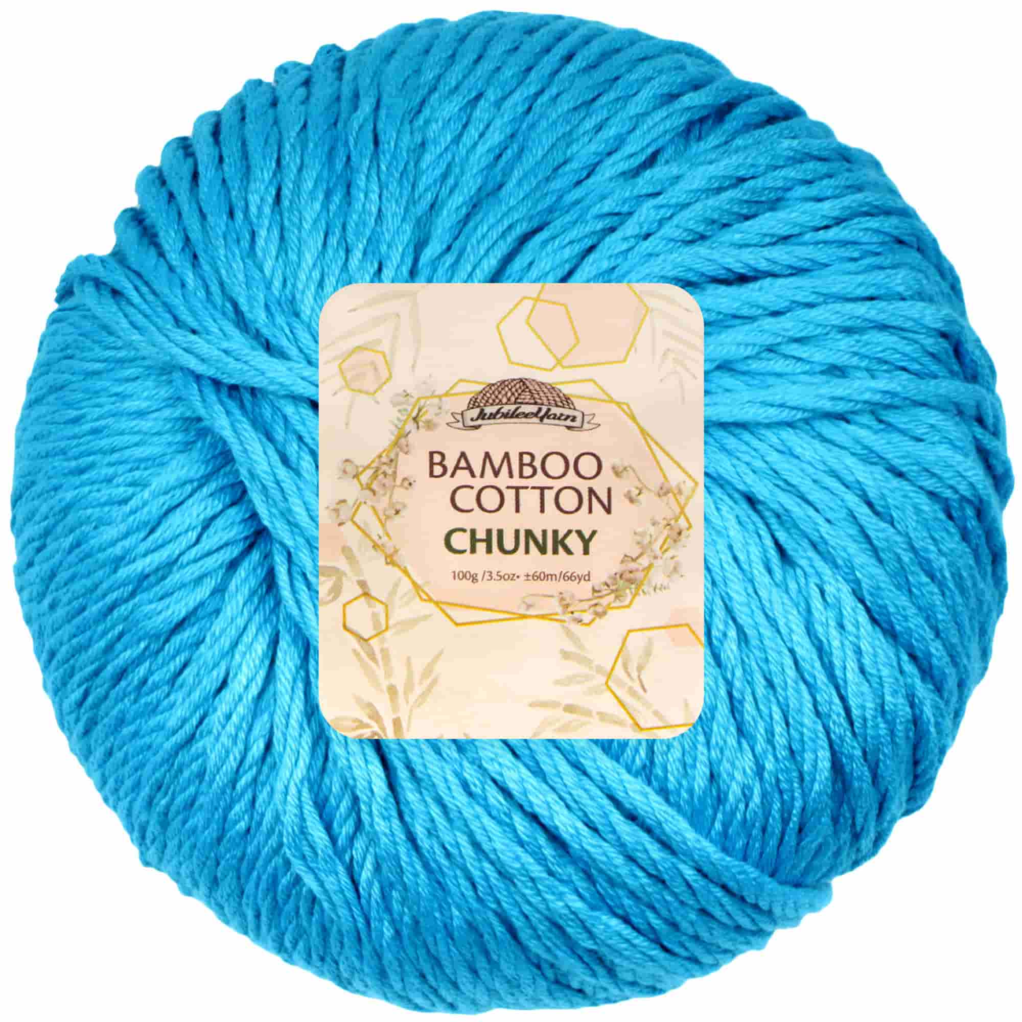 Bamboo Cotton Chunky Yarn: 2 Ball Packs