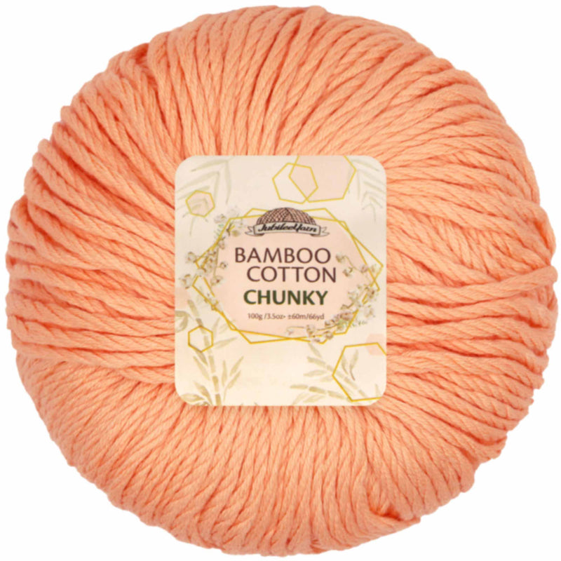 Bamboo Cotton Chunky Yarn: 4 Ball Packs