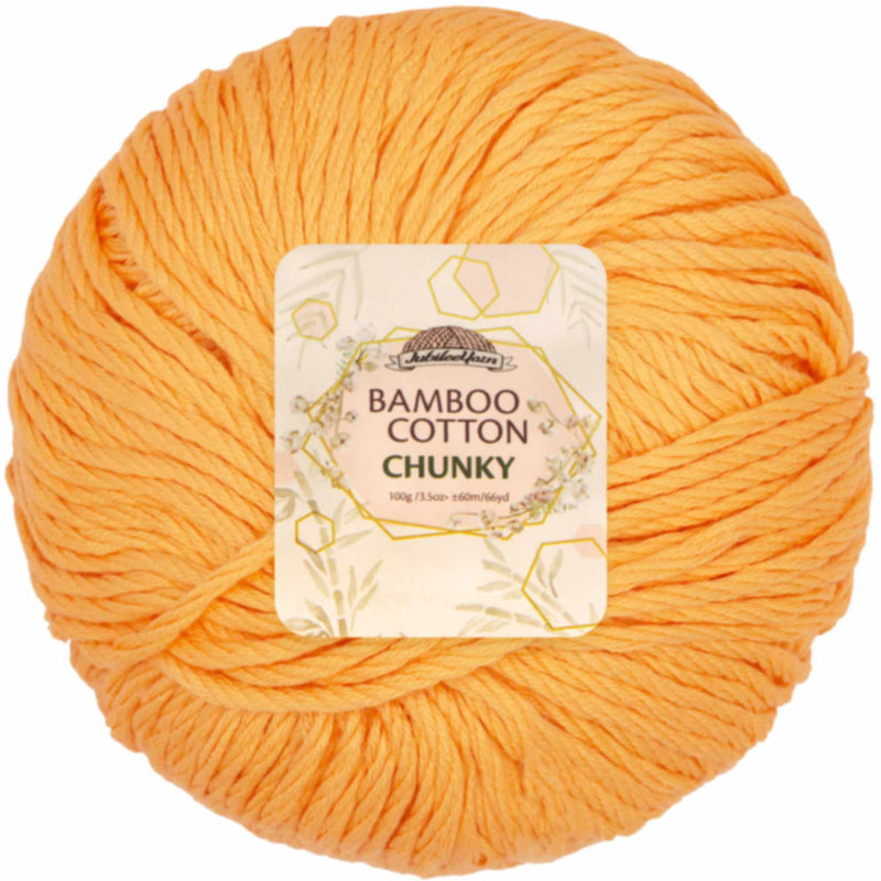 Bamboo Cotton Chunky Yarn: 4 Ball Packs