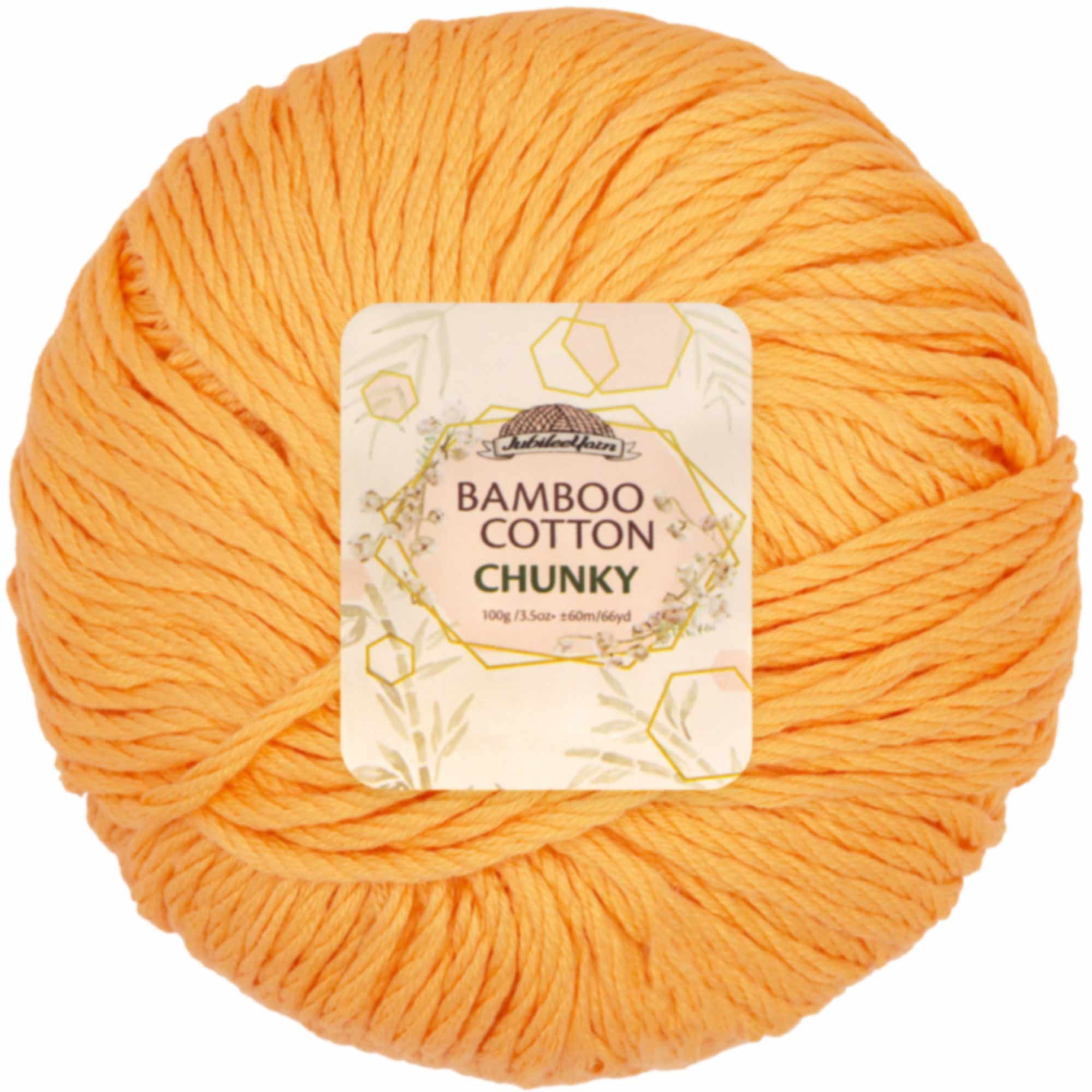 Bamboo Cotton Chunky Yarn: 2 Ball Packs