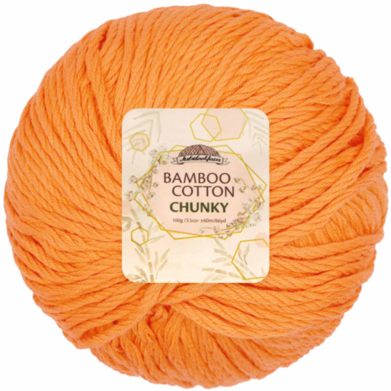 Bamboo Cotton Chunky Yarn: 4 Ball Packs