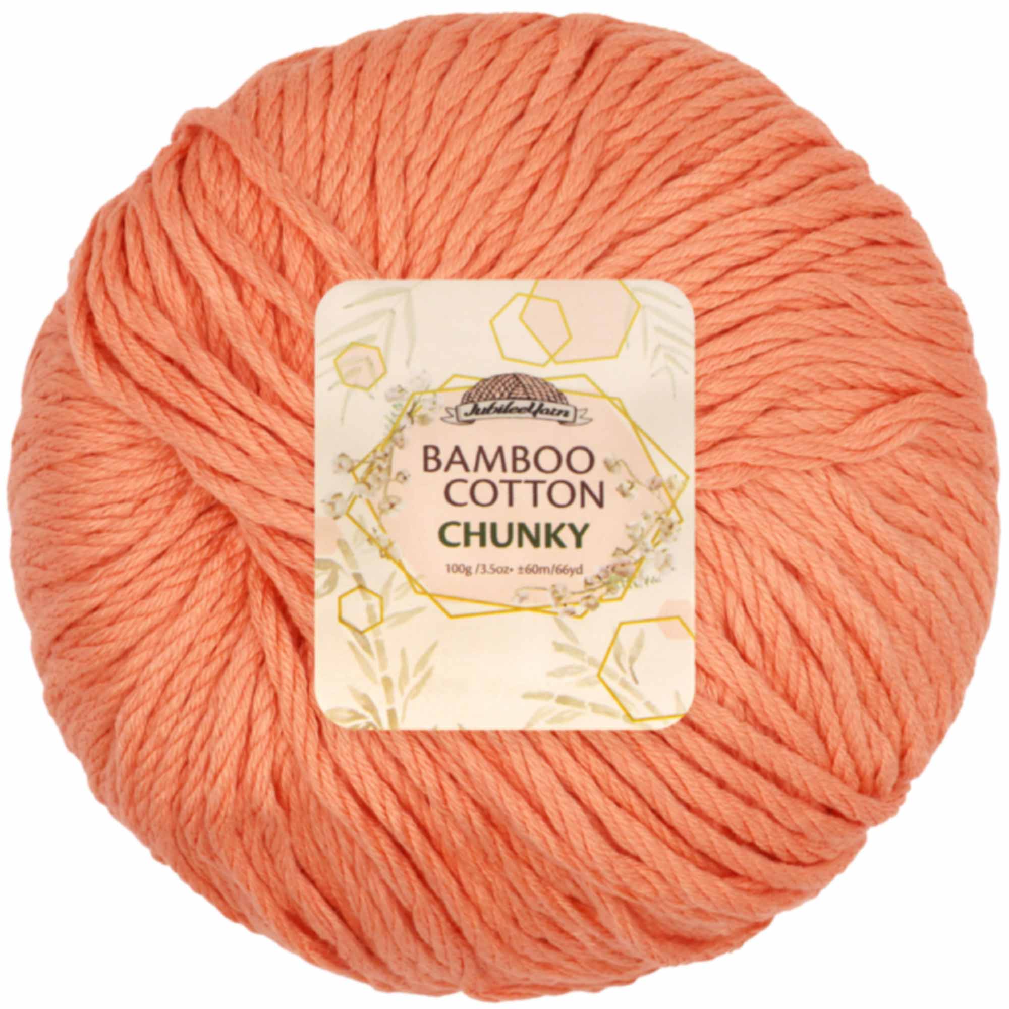 Bamboo Cotton Chunky Yarn: 2 Ball Packs