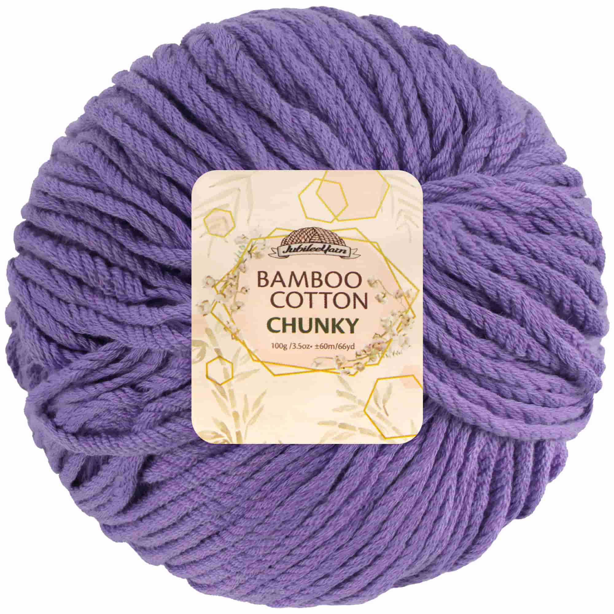 Bamboo Cotton Chunky Yarn: 2 Ball Packs