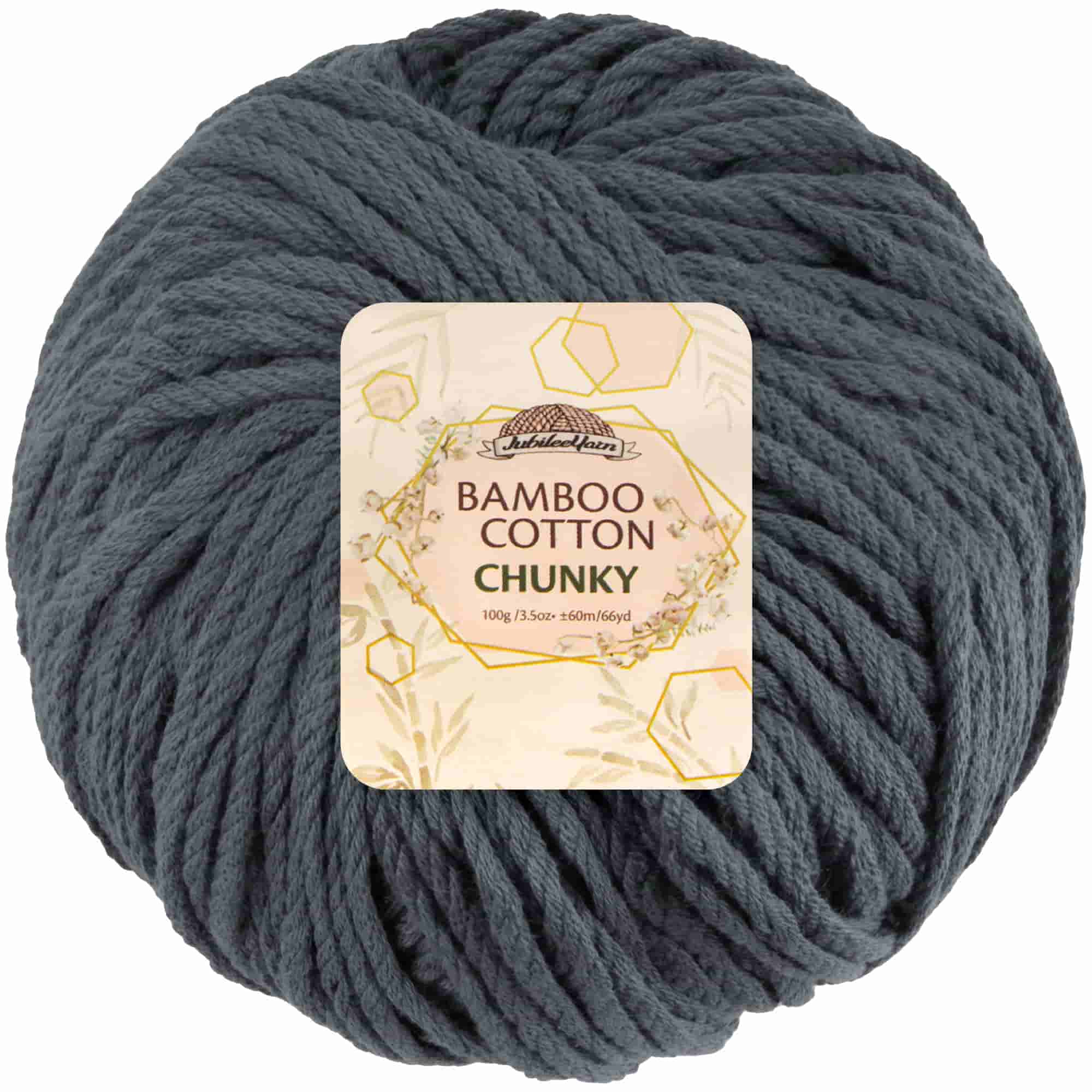 Bamboo Cotton Chunky Yarn: 2 Ball Packs