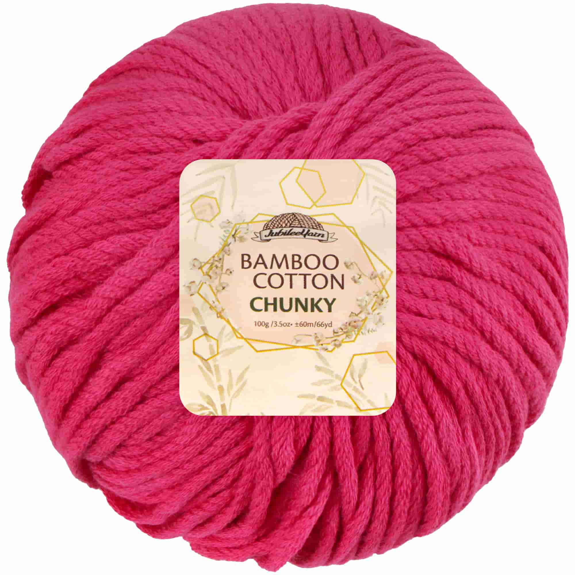 Bamboo Cotton Chunky Yarn: 2 Ball Packs
