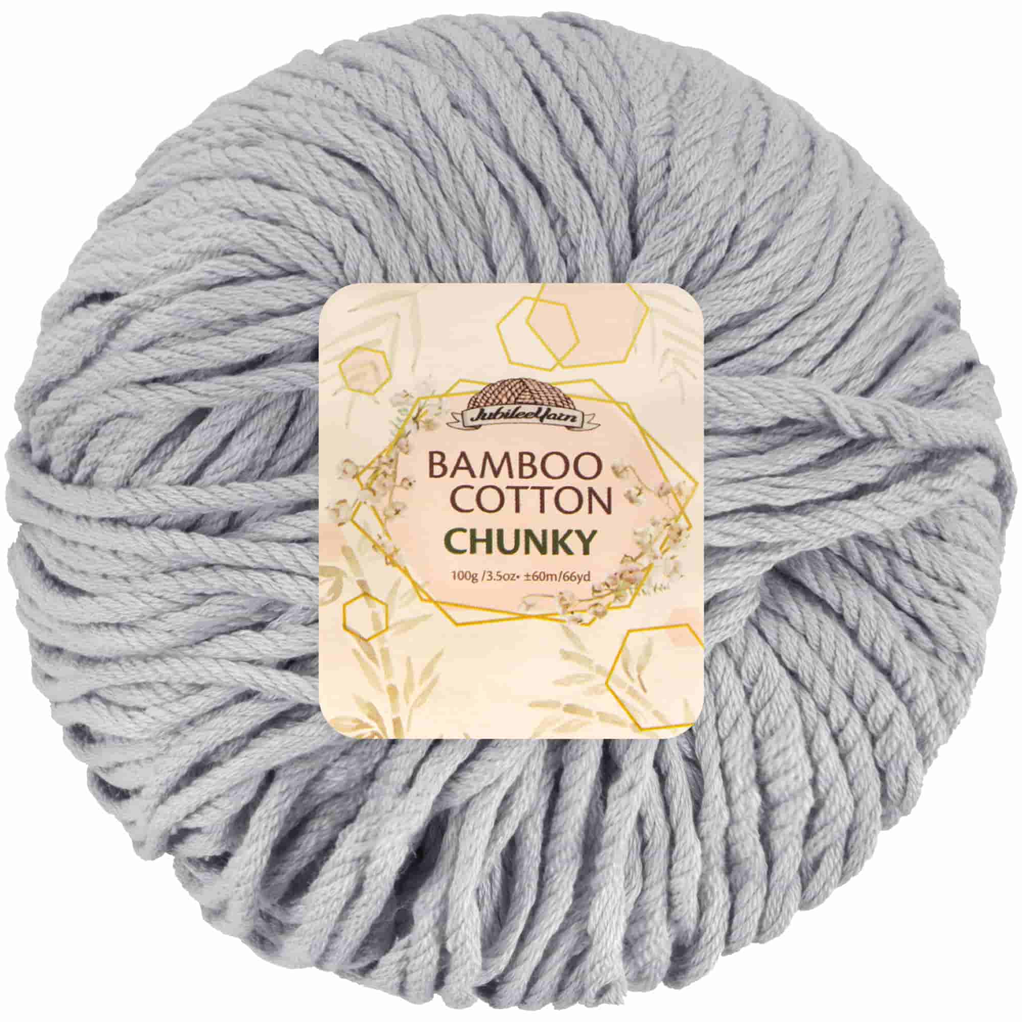 Bamboo Cotton Chunky Yarn: 2 Ball Packs