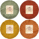 Bamboo Cotton Chunky Yarn: 4 Ball Packs