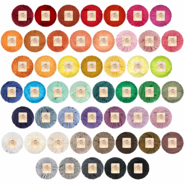 bamboomn Bamboo Cotton Chunky Yarn: 4 Ball Packs