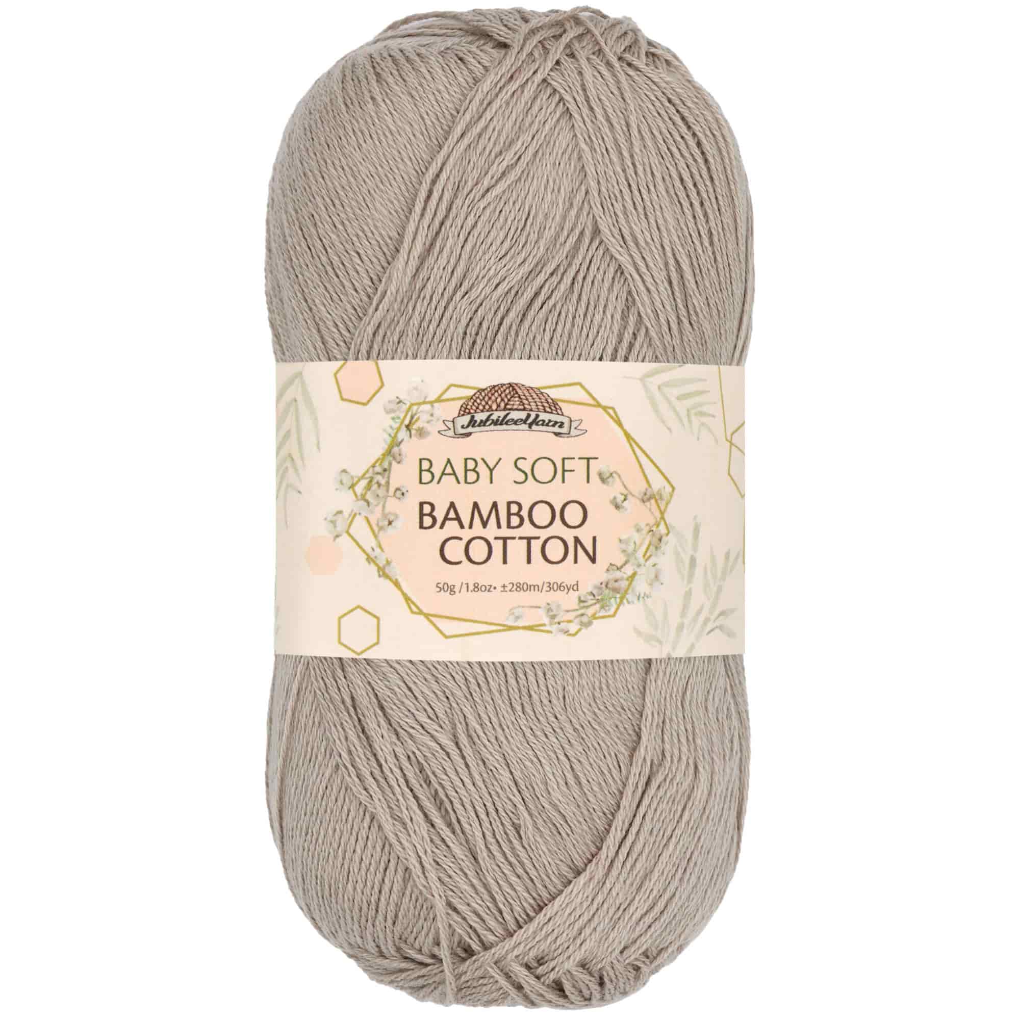 Baby Soft Bamboo Cotton Yarn: 1 Skein Packs