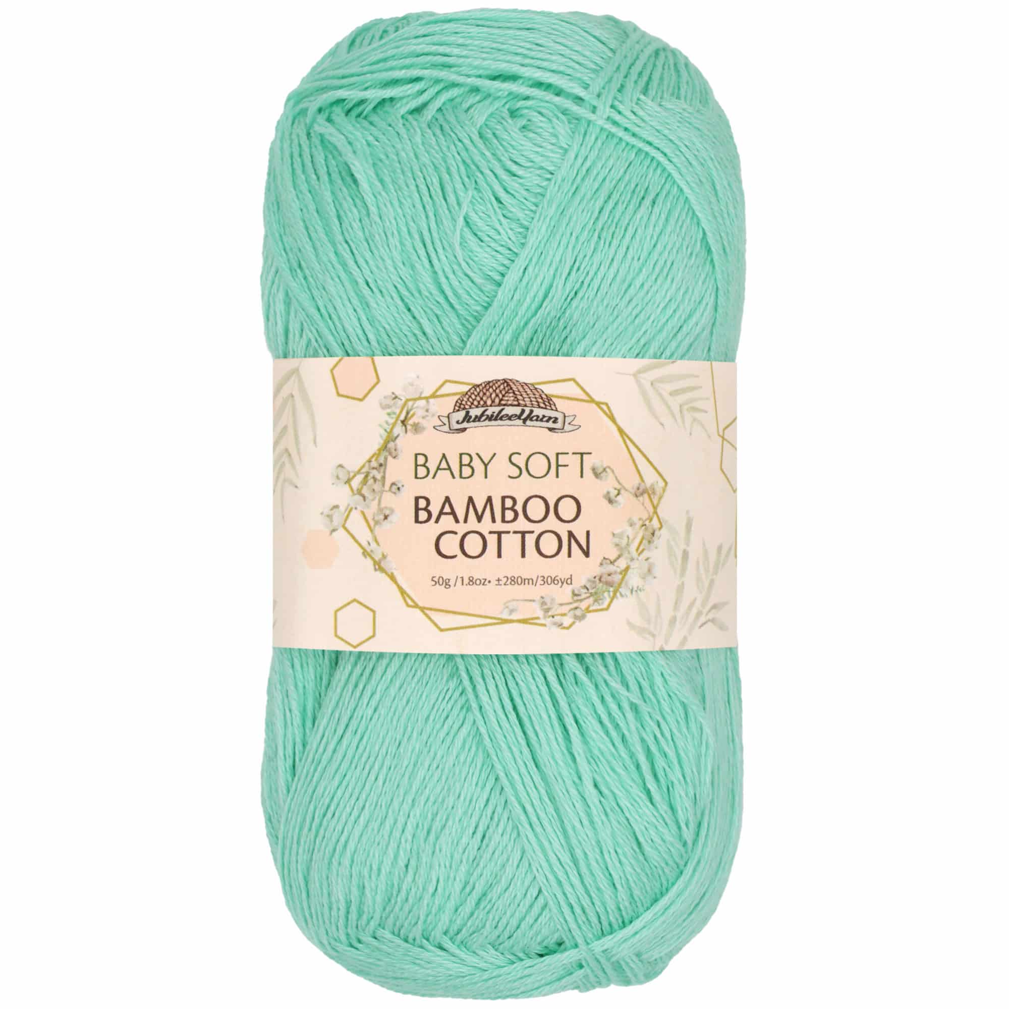 Baby Soft Bamboo Cotton Yarn: 1 Skein Packs
