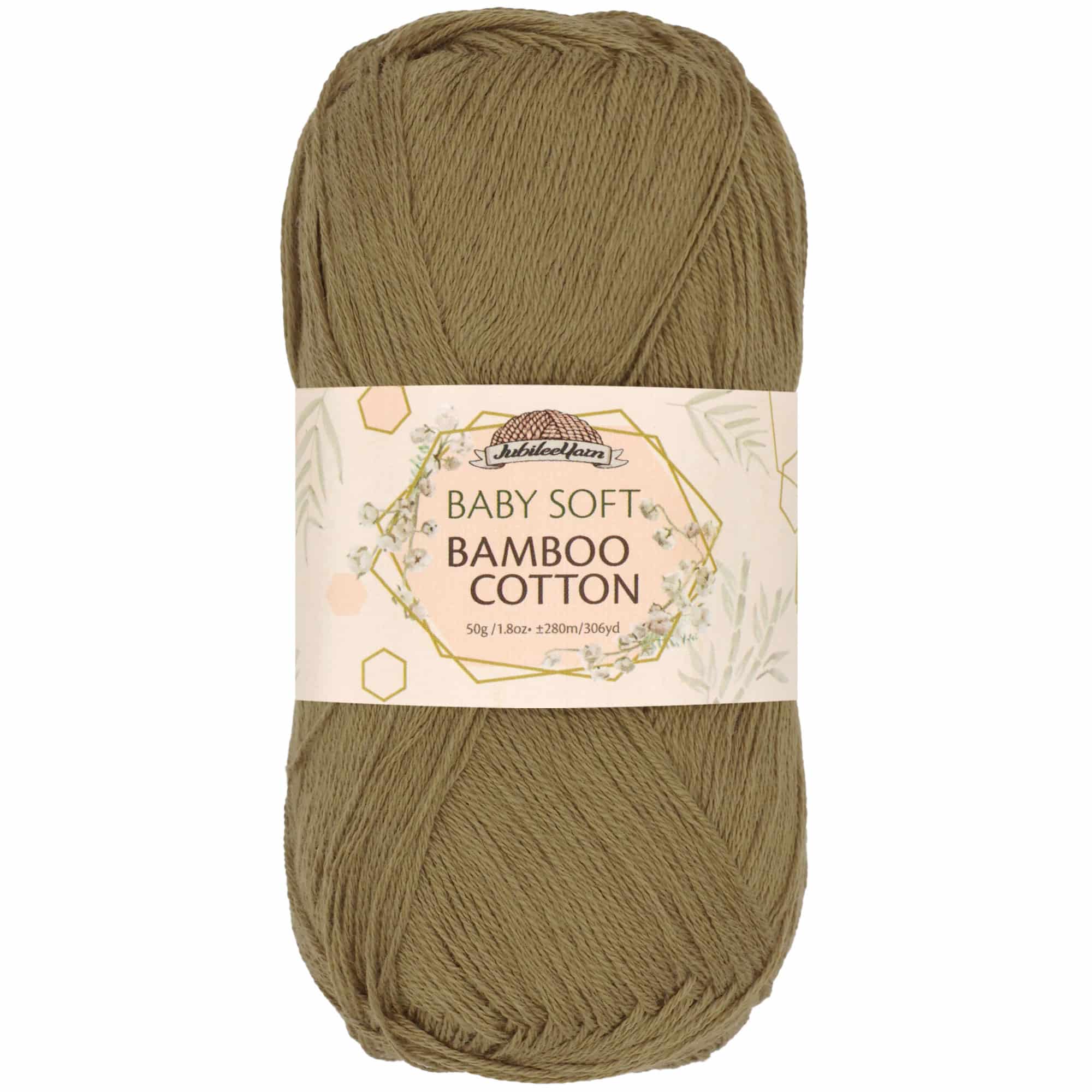 Baby Soft Bamboo Cotton Yarn: 1 Skein Packs