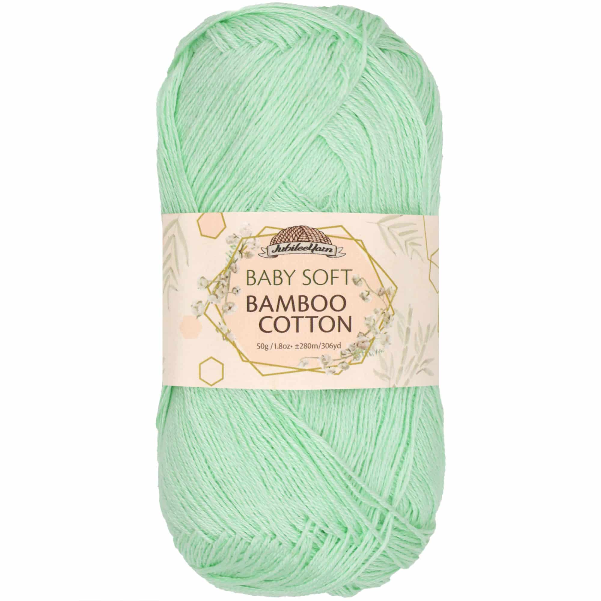 Baby Soft Bamboo Cotton Yarn: 1 Skein Packs