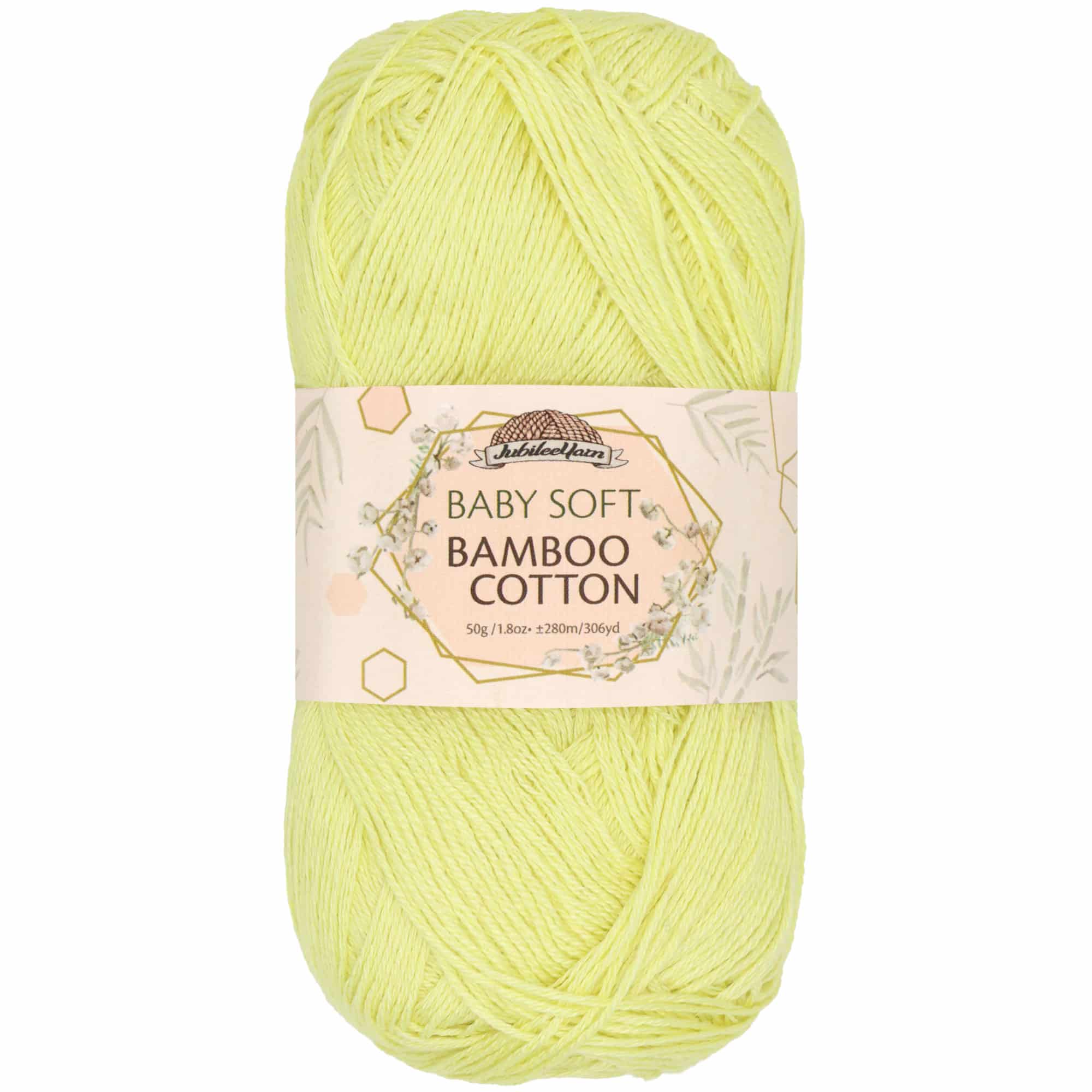 Baby Soft Bamboo Cotton Yarn: 1 Skein Packs