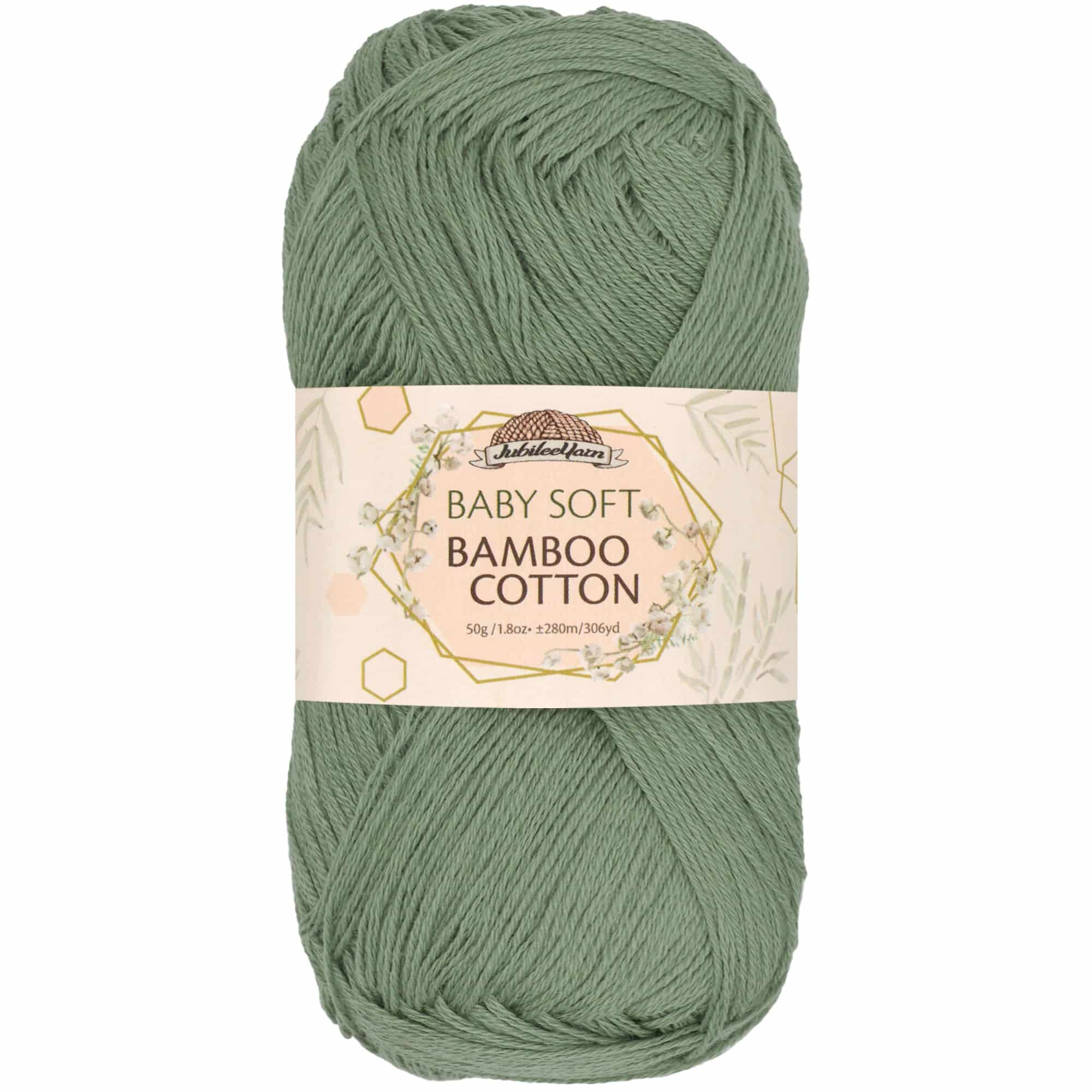 Baby Soft Bamboo Cotton Yarn: 1 Skein Packs