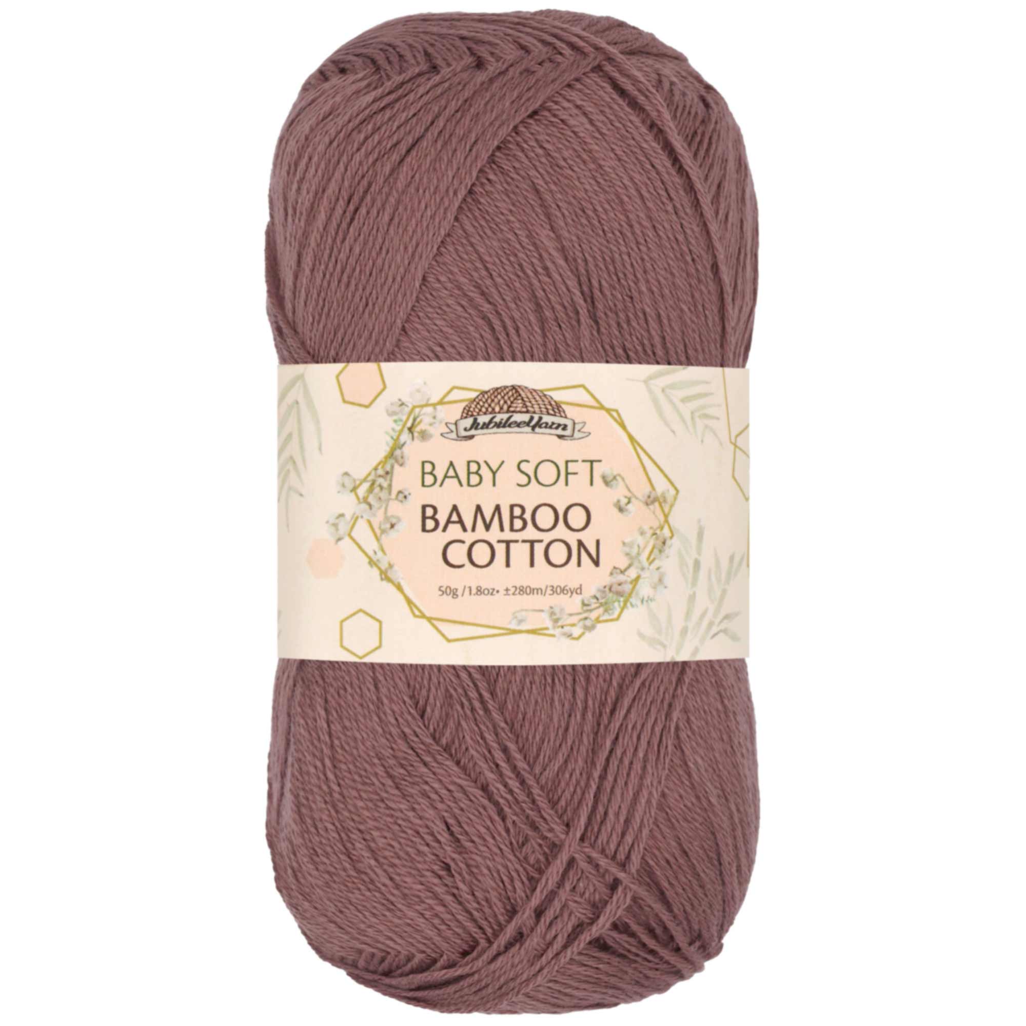 Baby Soft Bamboo Cotton Yarn: 1 Skein Packs