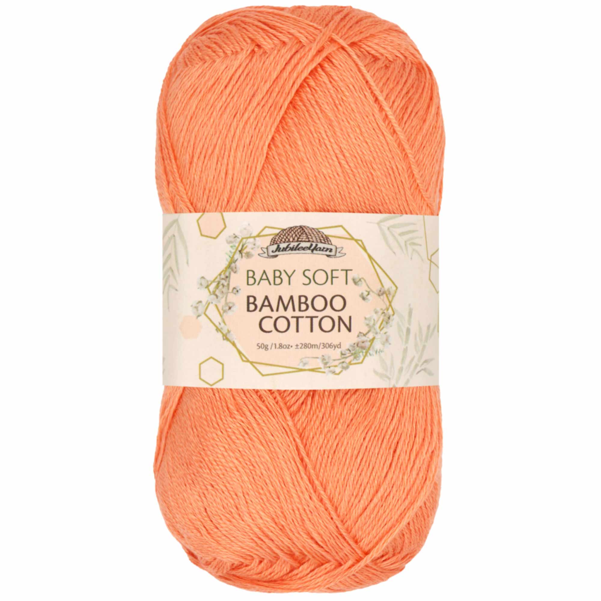 Baby Soft Bamboo Cotton Yarn: 1 Skein Packs