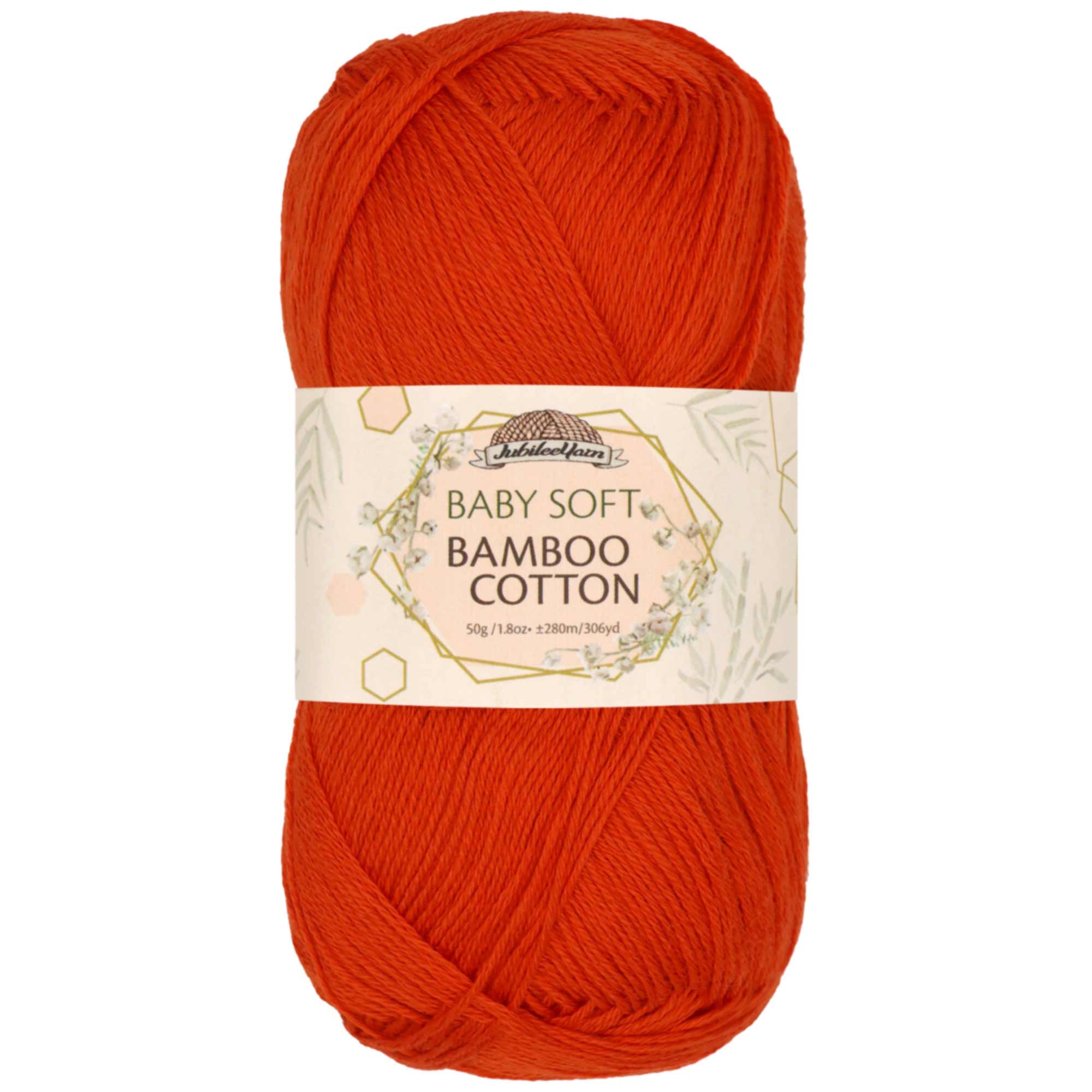 Baby Soft Bamboo Cotton Yarn: 1 Skein Packs