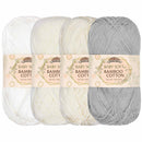 Baby Soft Bamboo Cotton Yarn: Bulk Packs