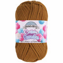 brown cotton blend skein