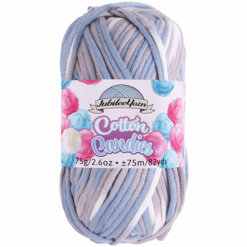 multicolor cotton blend skein