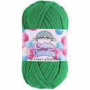 green cotton blend skein