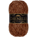 Luxurious chenille yarn skein