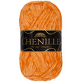 Luxurious chenille yarn skein