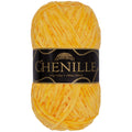 Luxurious chenille yarn skein