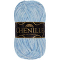 Luxurious chenille yarn skein