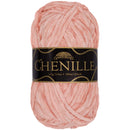 Luxurious chenille yarn skein