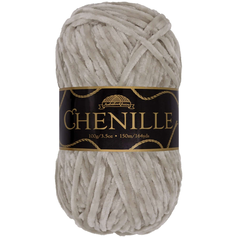 Luxurious chenille yarn skein