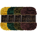 Chenille Yarn: Cake Packs