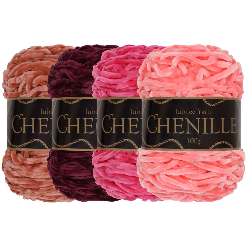 Chenille Yarn: Cake Packs